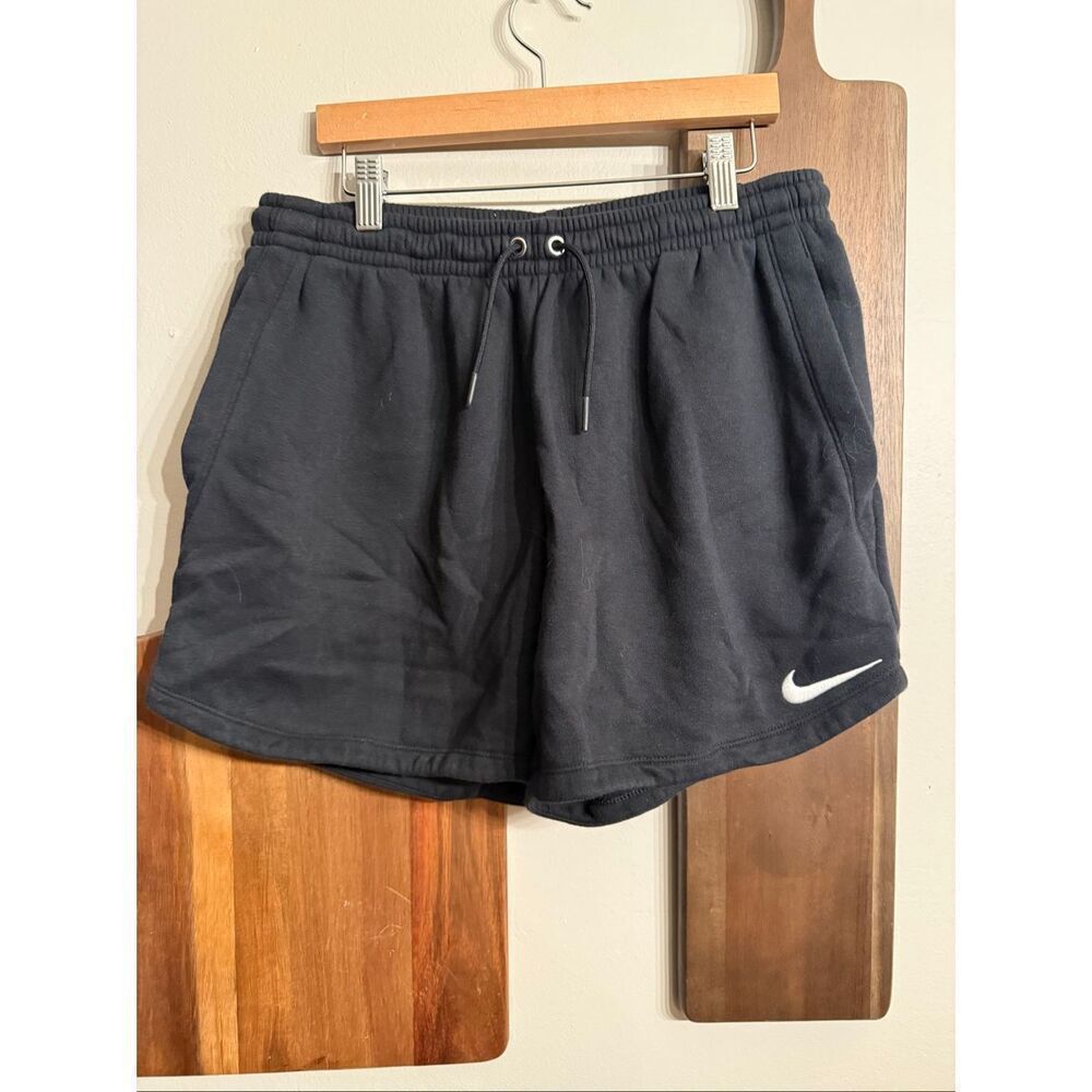 Nike black cotton pull on‎ shorts size Small